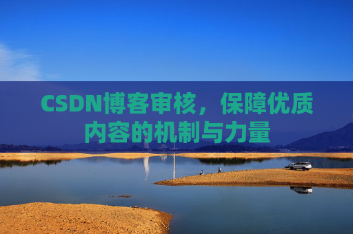 CSDN博客审核，保障优质内容的机制与力量